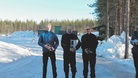 B sarjan palkitut: Juha Manninen, Pauli Moilanen, Sakari Vikamaa